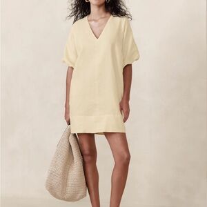 NWT Banana Republic Livia Linen Mini Dress